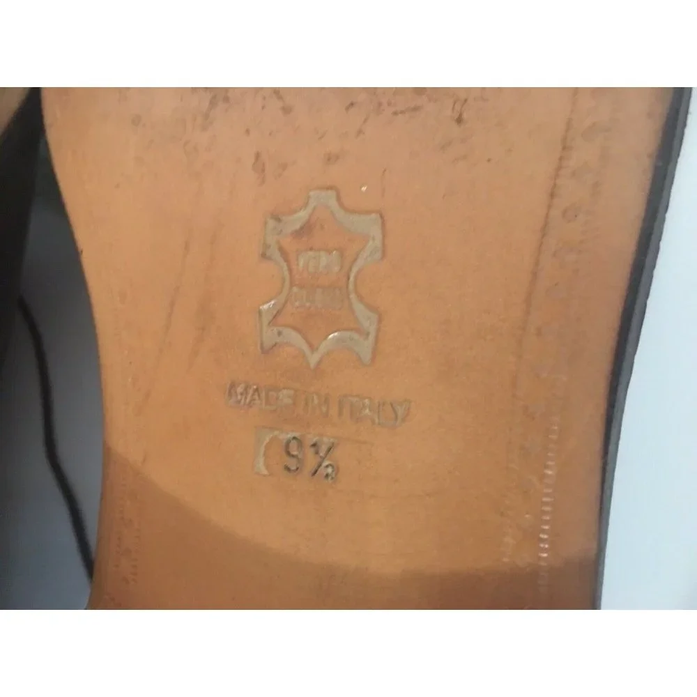 Herry Sax Men’s Sz 9.5 Shoes Brown Made In Italy‎